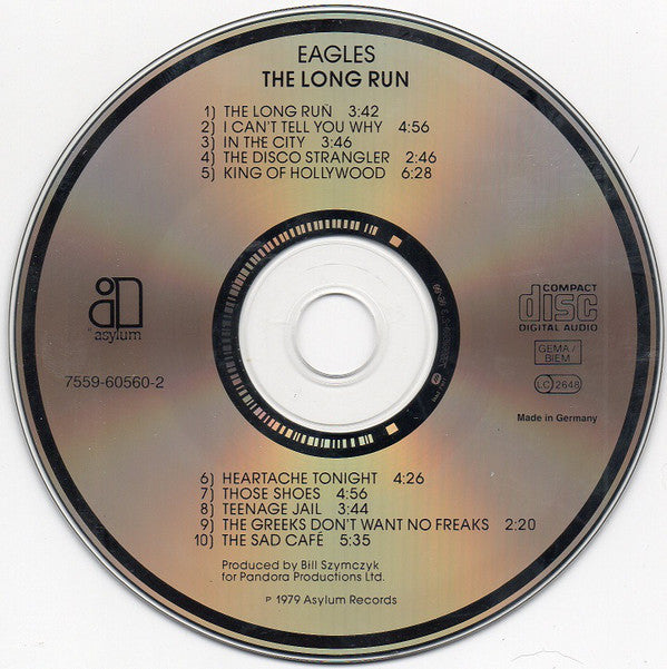 Eagles - The Long Run (CD) (Very Good Plus (VG)) - DaddyPop