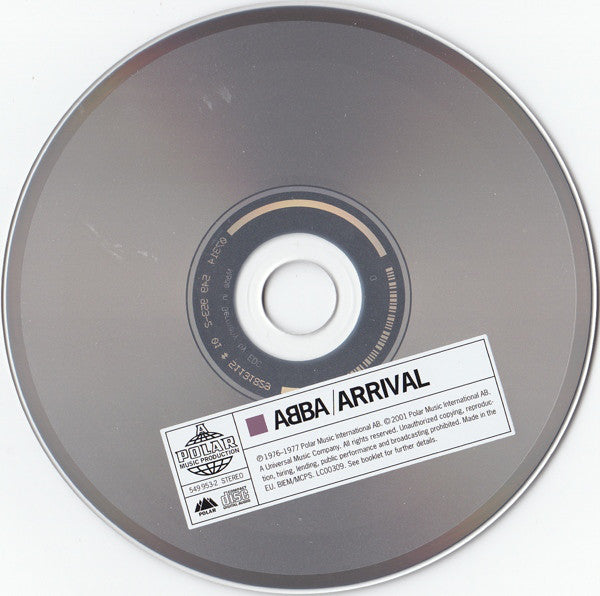ABBA : Arrival (CD, Album, RE, RM, RP)