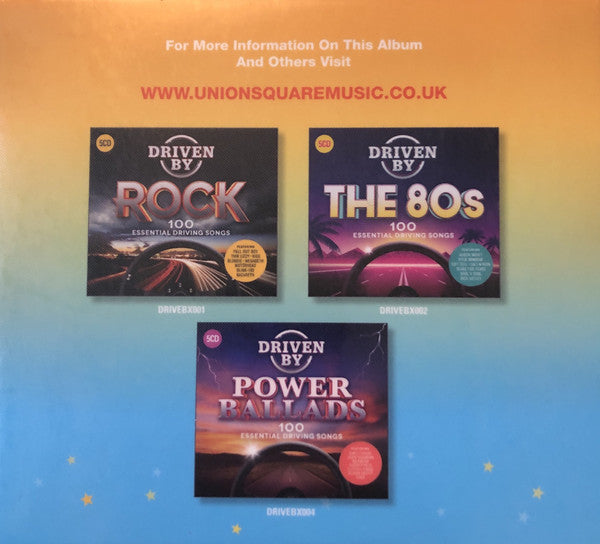 Various : Driven By The 70s - 100 Essential Driving Songs (5xCD, Comp)
