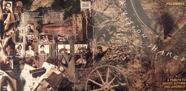 Various : Folkways: A Vision Shared (A Tribute To Woody Guthrie And Leadbelly) (LP, Album)