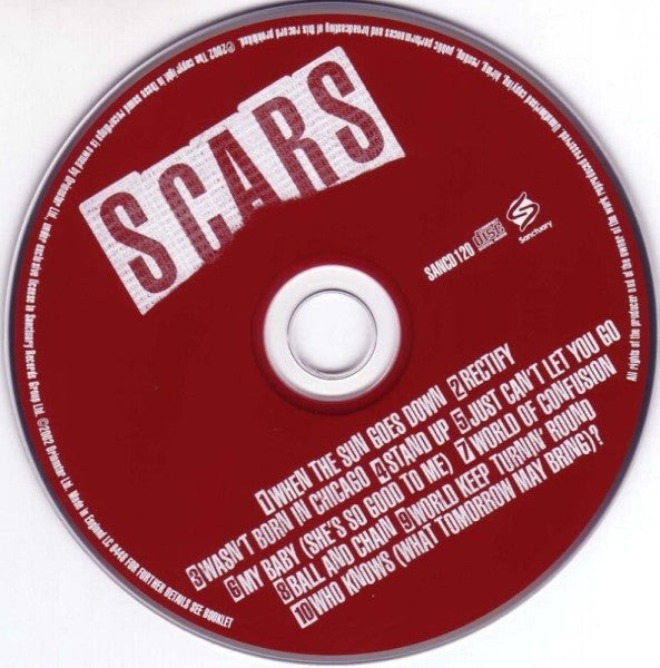 Scars (7) : Scars (CD, Album)