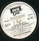 Big Tom And The Mainliners : The All-Time Hits Of Big Tom And The Mainliners (LP, Comp)