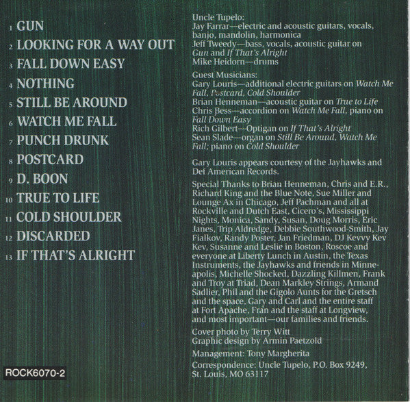 Uncle Tupelo - Still Feel Gone. (CD) (Very Good Plus (VG)) - DaddyPop