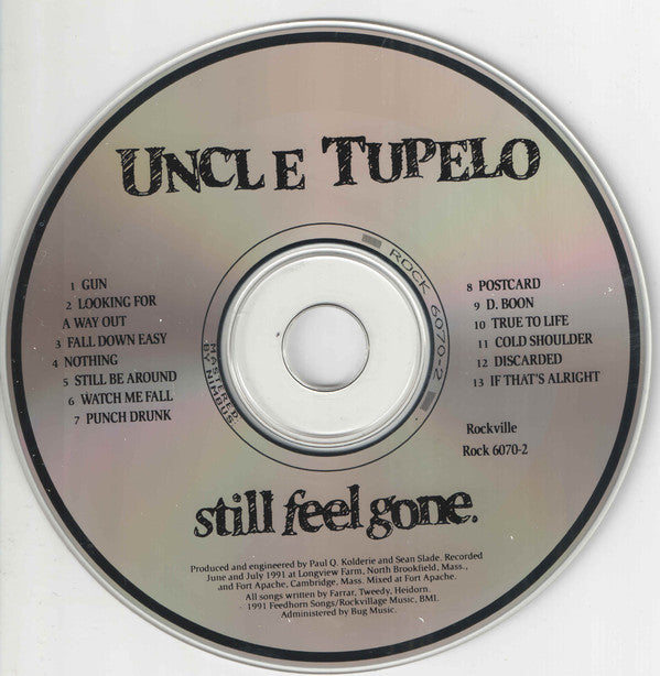 Uncle Tupelo - Still Feel Gone. (CD) (Very Good Plus (VG)) - DaddyPop
