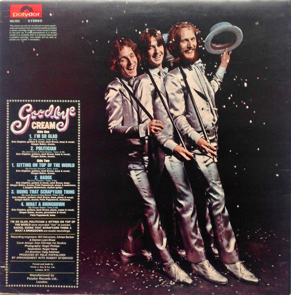 Cream (2) : Goodbye (LP, Album, Gat)