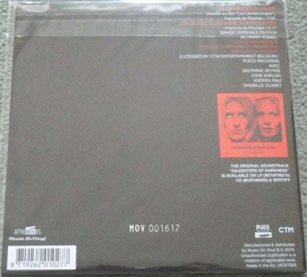 François De Roubaix : Les Lèvres Rouges (7", RSD, Single, Ltd, Num, RE, Red)