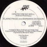 Elaine Paige And Barbara Dickson : I Know Him So Well (7", Single)