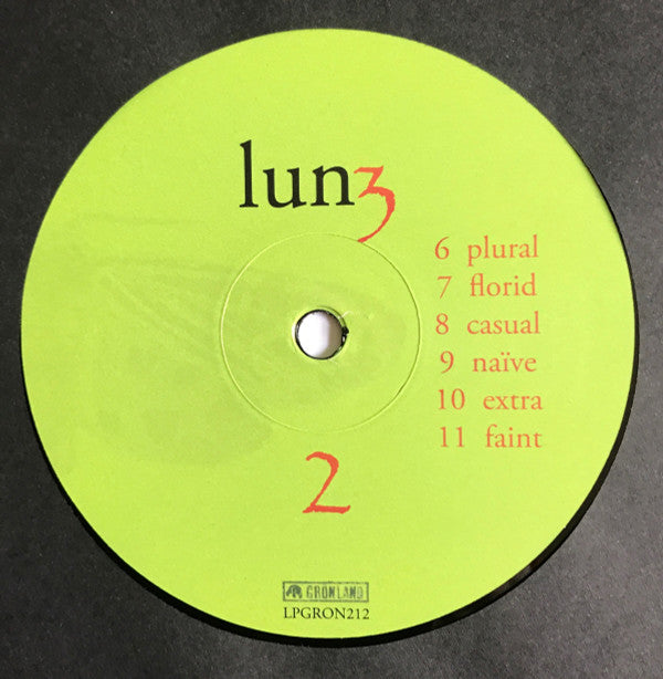 Lunz : Lunz 3 (LP, Album, RSD, Ltd)