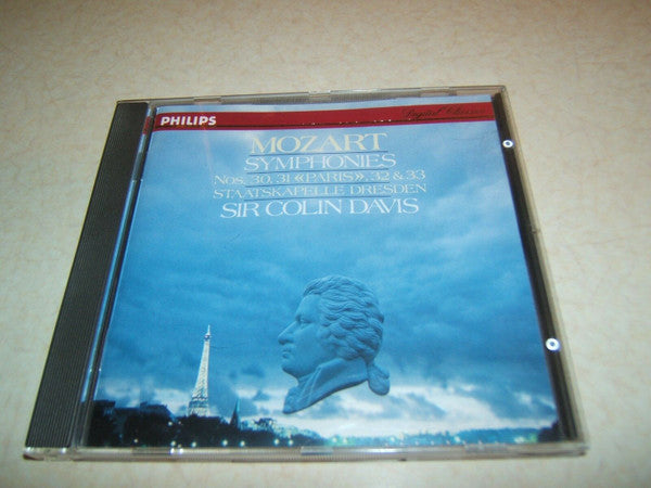 Wolfgang Amadeus Mozart - Staatskapelle Dresden, Sir Colin Davis : Symphonies Nos. 30, 31 <<Paris>>, 32 & 33 (CD)