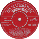 Pietro Mascagni - Zinka Milanov, Margaret Roggero, Robert Merrill, The Robert Shaw Chorale, RCA Victor Symphony Orchestra Conducted By Renato Cellini : Cavalleria Rusticana (7", EP, Mono)