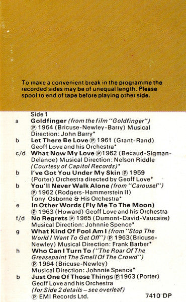 Shirley Bassey : The Very Best Of Shirley Bassey (Cass, Comp)