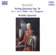 Joseph Haydn - Kodály Quartet : String Quartets Op. 76 (No. 1 • No. 2 'Fifths' • No. 3 'Emperor') (CD, RE)