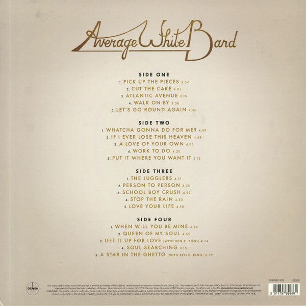 Average White Band : Gold (2xLP, Comp, Gol)