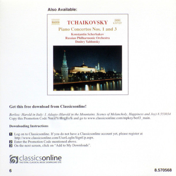 Pyotr Ilyich Tchaikovsky - Royal Liverpool Philharmonic Orchestra, Vasily Petrenko : Manfred Symphony • The Voyedova (CD, Album)