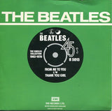 The Beatles : From Me To You c/w Thank You Girl (7", RE)