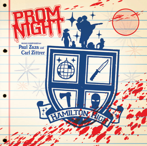 Paul Zaza & Carl Zittrer : Prom Night (Original Movie Soundtrack And Dialogue) (LP, Album, Ltd, Blo)