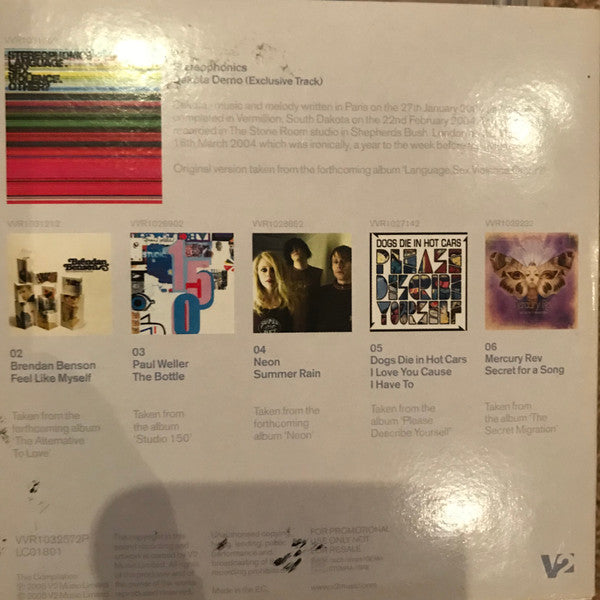 Various : No Subject (CD, MiniAlbum, Promo)