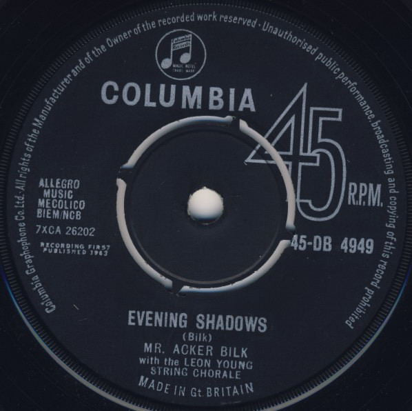 Acker Bilk With The Leon Young String Chorale - A Taste Of Honey (7) (Very Good Plus (VG)) - DaddyPop