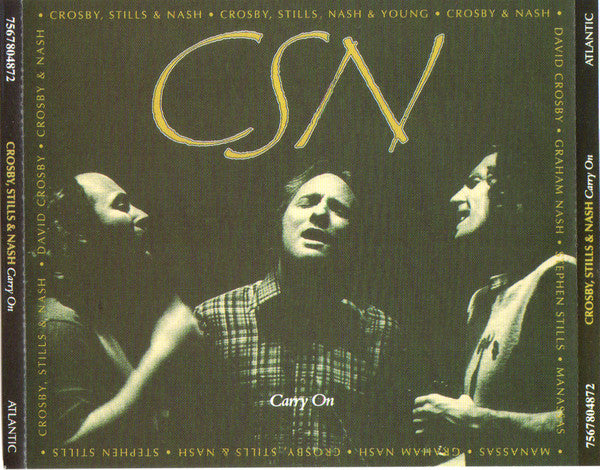 Crosby, Stills & Nash : Carry On (2xCD, Comp, RE, RM)