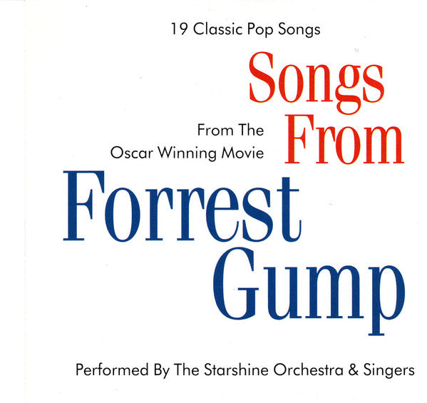 The Starshine Orchestra & Singers : Songs From Forrest Gump (CD, Album)