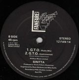 Sinitta : GTO (Modina's Red Roaring Mix) (12", Single)