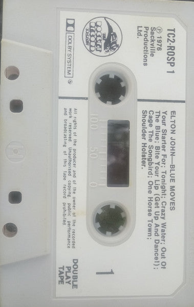 Elton John : Blue Moves (Cass, Album, Mono, Dou)