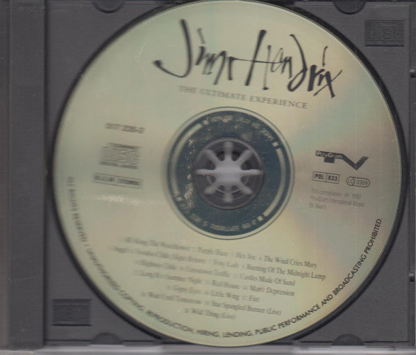 Jimi Hendrix : The Ultimate Experience (CD, Comp, RM, Gol)