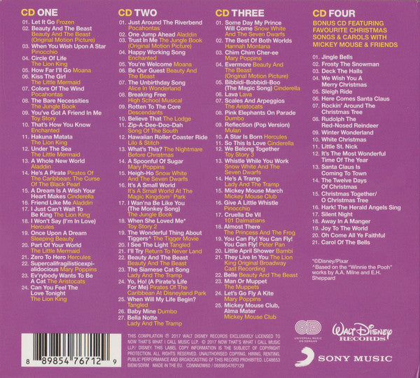 Various : Now That's What I Call Disney (4xCD, Comp)