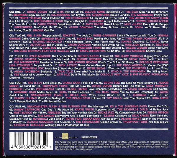 Various : Ultimate Eighties (The Classics) (5xCD, Comp)