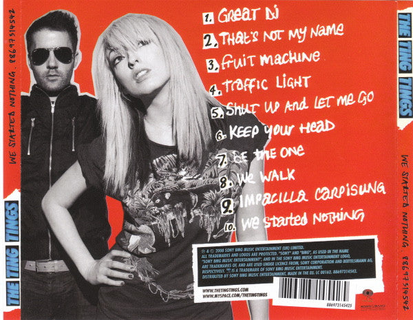 The Ting Tings : We Started Nothing (CD, Album)
