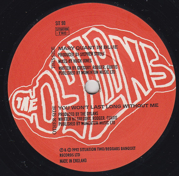 The Dylans : Mary Quant In Blue (7", Single)