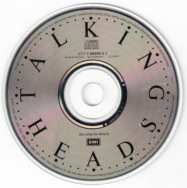 Talking Heads - The Best Of - Once In A Lifetime (CD) (Very Good Plus (VG)) - DaddyPop