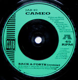 Cameo : Back & Forth (7", Single, Gre)
