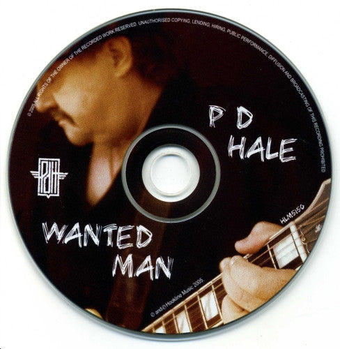 Peter David Hale - Wanted Man (CD) (Very Good Plus (VG)) - DaddyPop