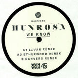 Hunrosa : We Know: Remixes (12")