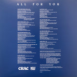 C.R.A.C. : All For You (LP, Album, RE)
