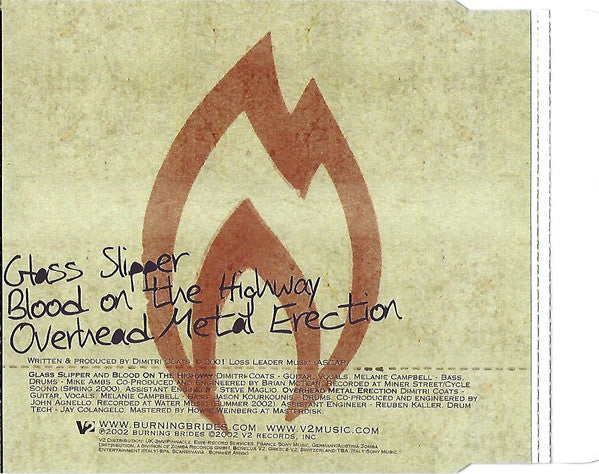 Burning Brides : Glass Slipper E.P. (CD, EP)
