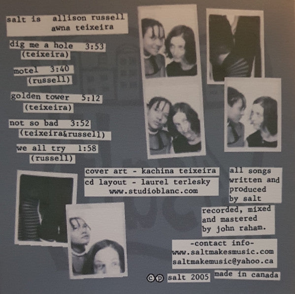 Salt (31) : Salt (CDr, MiniAlbum)