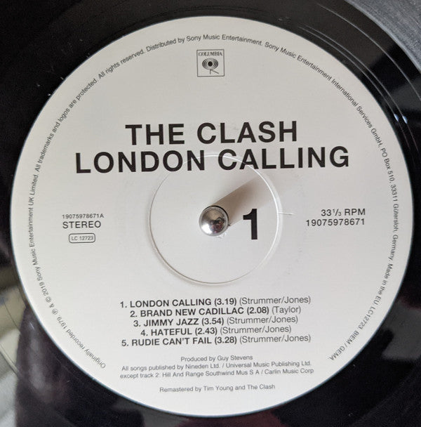 The Clash : London Calling (2xLP, Album, Ltd, RE)