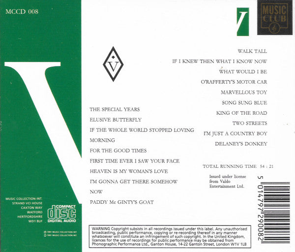 Val Doonican : The Very Best Of Val Doonican (CD, Comp)