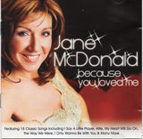 Jane McDonald : Because You Loved Me (CD, Comp)