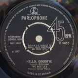 The Beatles : Hello, Goodbye (7", Single, Kno)