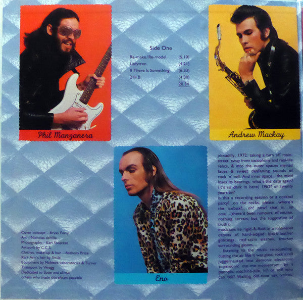 Roxy Music : Roxy Music (LP, Album, RE, RM)