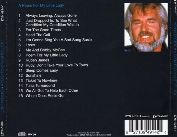 Kenny Rogers : Poem For My Little Lady / Shine On Ruby Mountain (2CD Special Edition) (2xCD, Comp + Box)