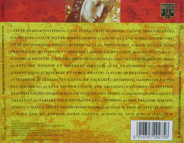Coro De Monjes Del Monasterio De Santo Domingo De Silos : Gregorian Chants (CD)