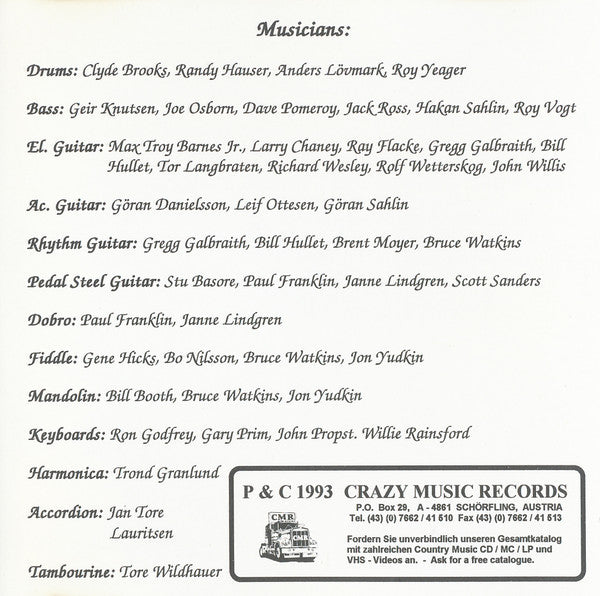 Joe Sun : Some Old Memories 1988-1993 (CD)