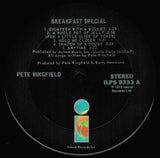 Pete Wingfield - Breakfast Special (LP) (Very Good (VG)) - DaddyPop