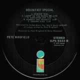 Pete Wingfield - Breakfast Special (LP) (Very Good (VG)) - DaddyPop
