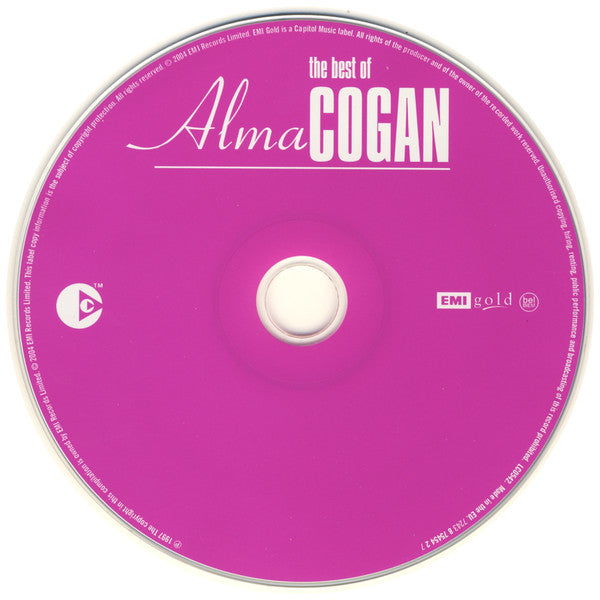 Alma Cogan - The Best Of Alma Cogan (CD) (Very Good Plus (VG)) - DaddyPop