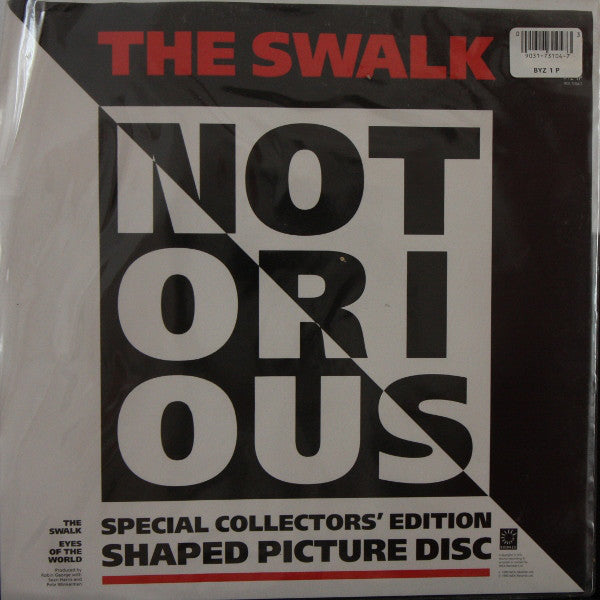Notorious (3) : The Swalk (7", Shape, Pic, Squ)